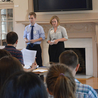 Sarah Harmon '19, Ethan Harrison (Rappahannock CC)